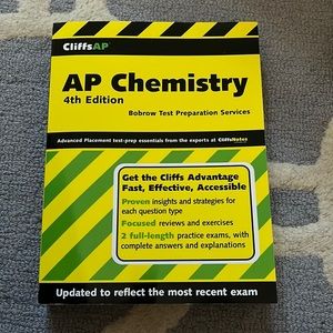 NEW AP Chemistry CliffsAP 4th Edition Review Book